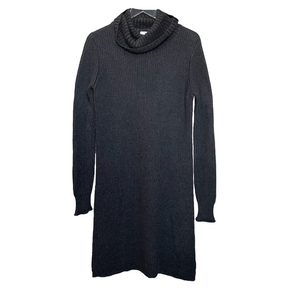 3 FOR $45 SALE | Cabi Uptown Turtleneck Sweater Dress Brown Black M